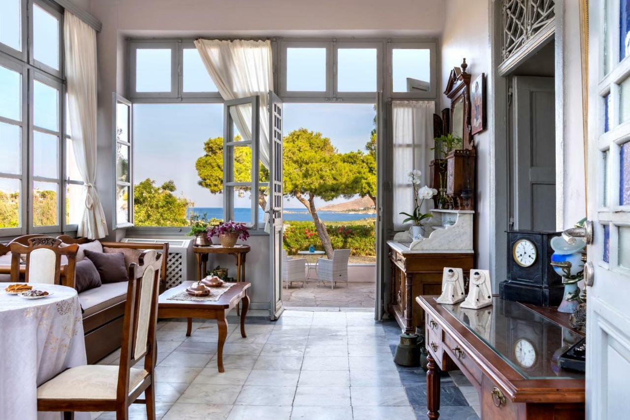 포시드호니아 Dellagracia Mansion In Poseidonia Syros 빌라 외부 사진