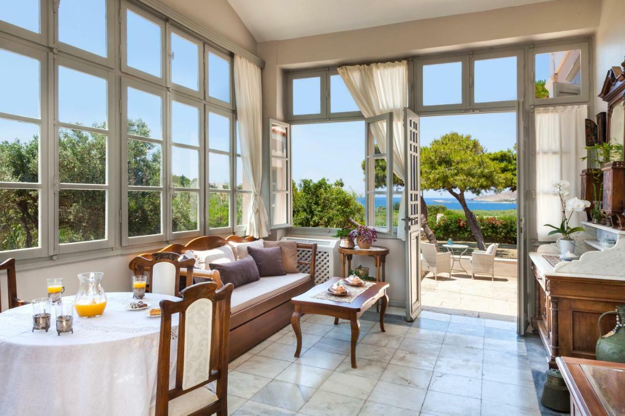 포시드호니아 Dellagracia Mansion In Poseidonia Syros 빌라 외부 사진
